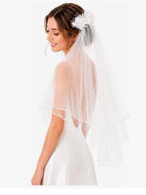 Pure Sacred Ceremonial Pearl Veil